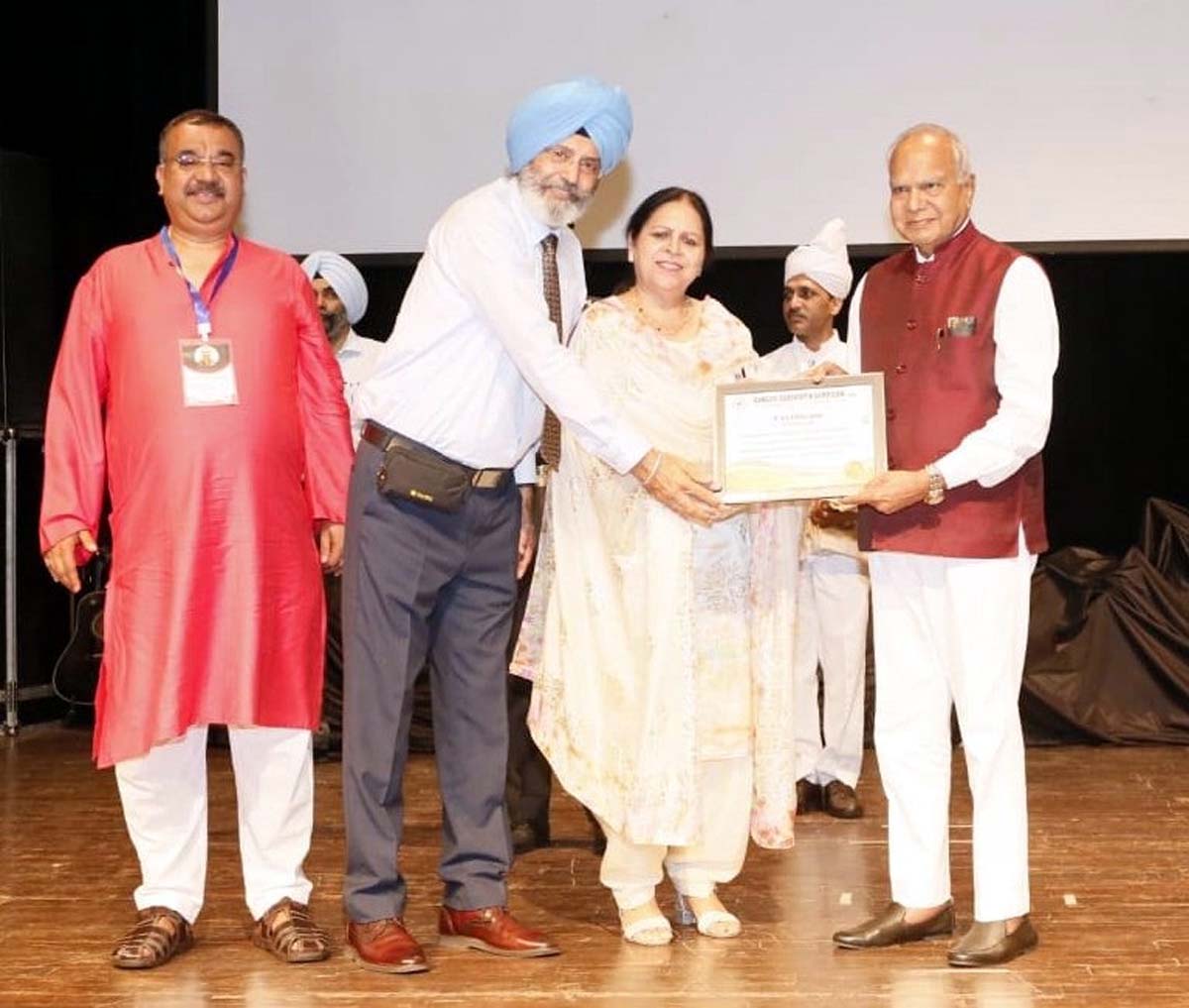 Indus Public School was honored by the Governor